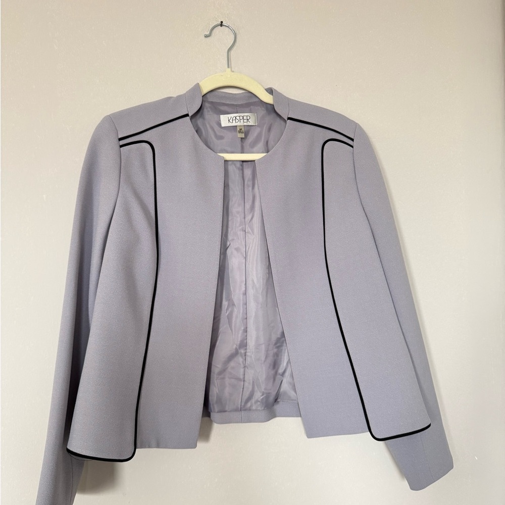 Kasper Women's Lavender blazers Jacket size medium 8P